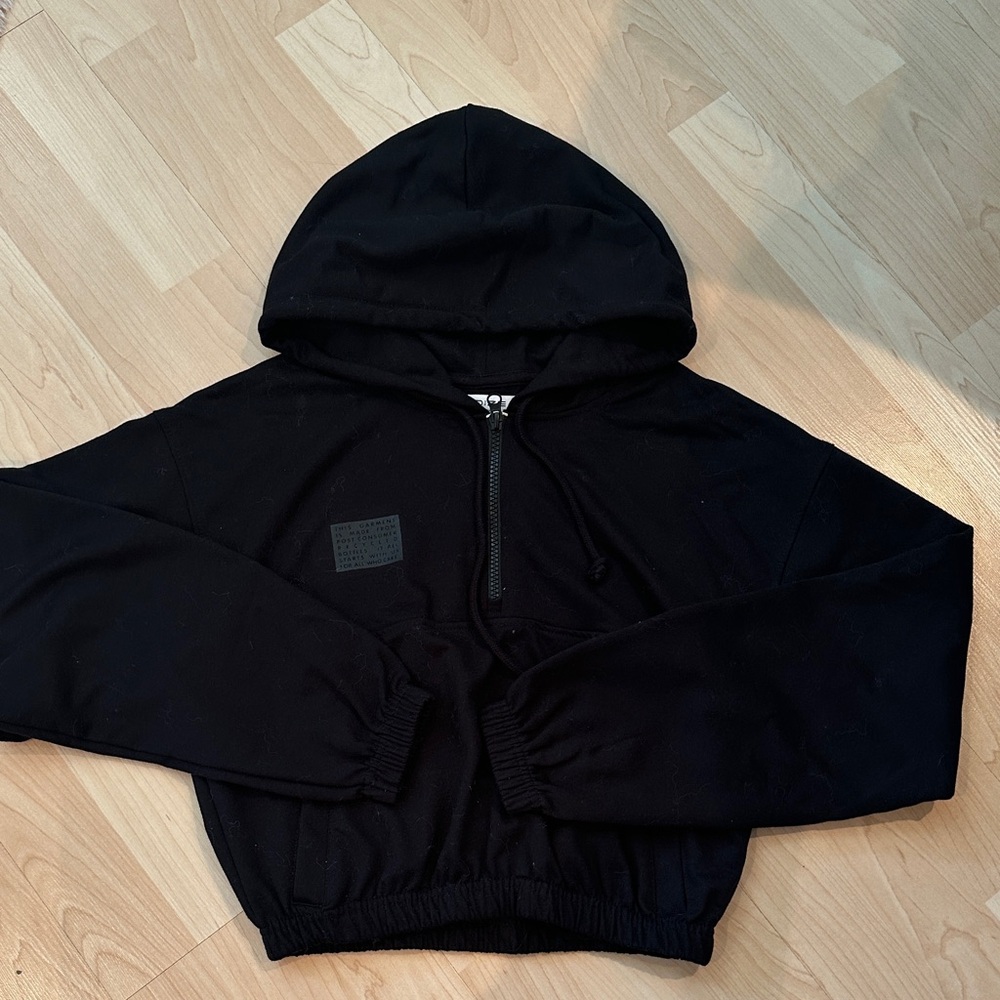 Noize  Black Hoodie Jacket
